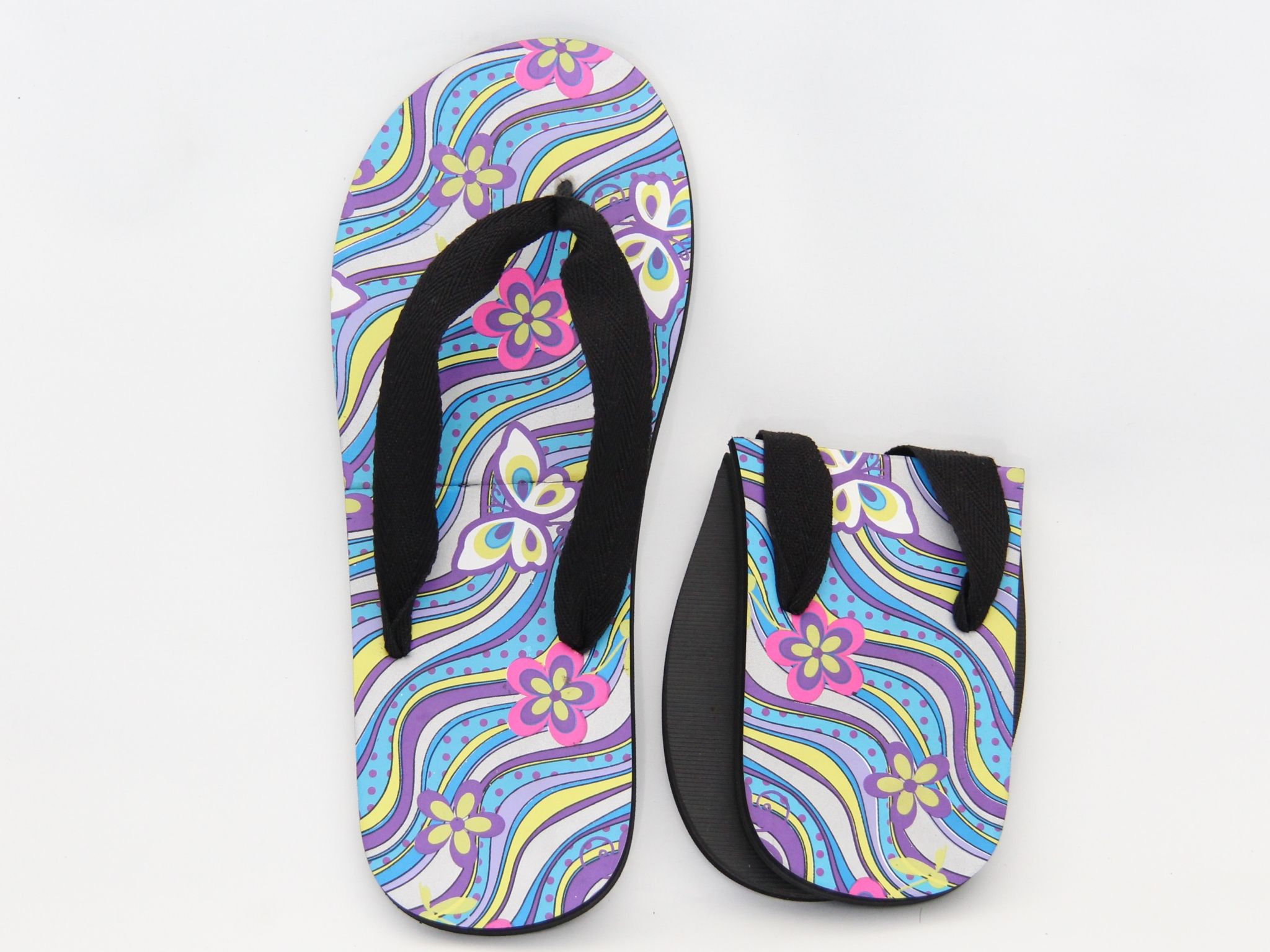 Roll up flip flops shop