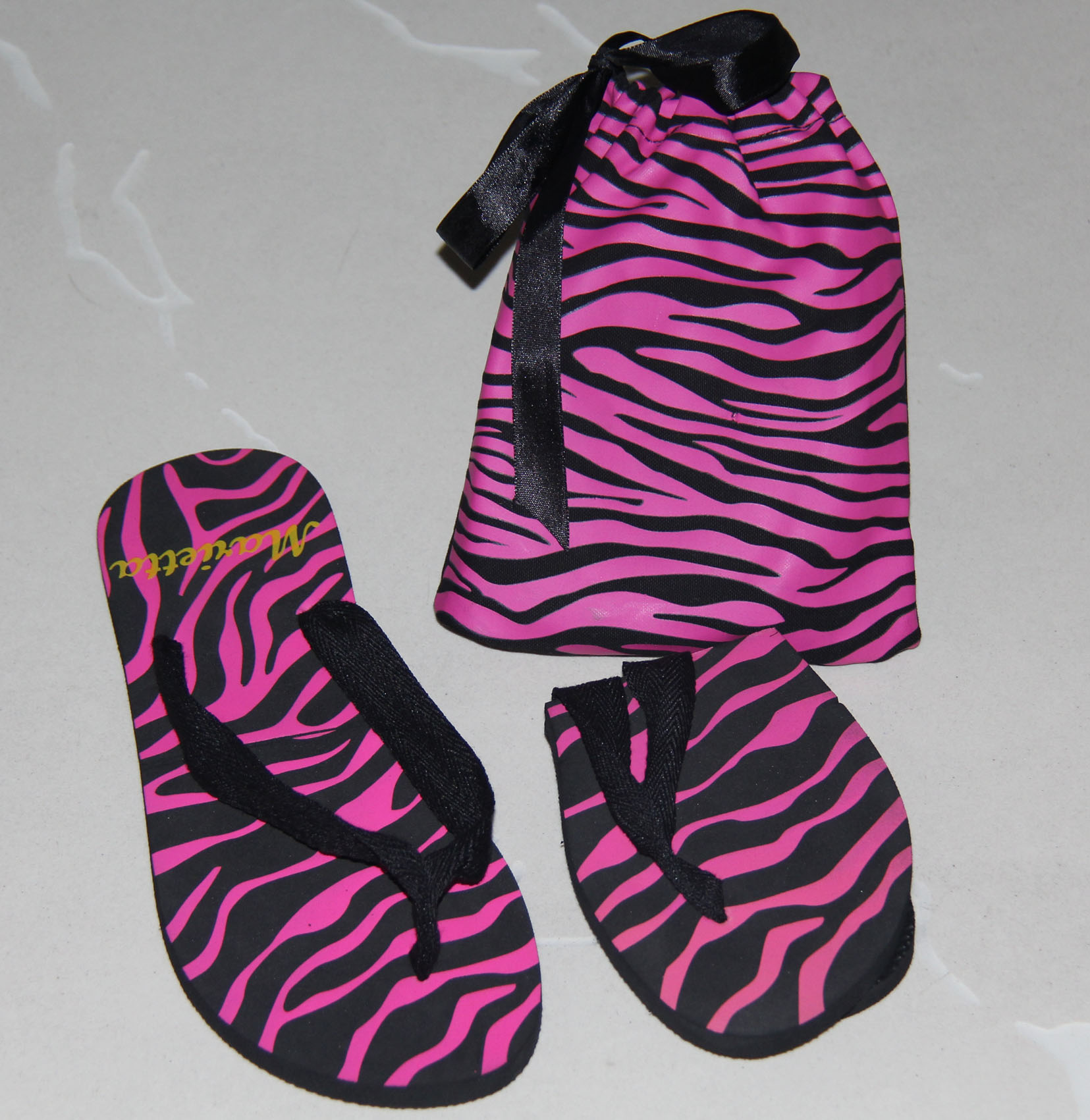 Roll up flip flops shop